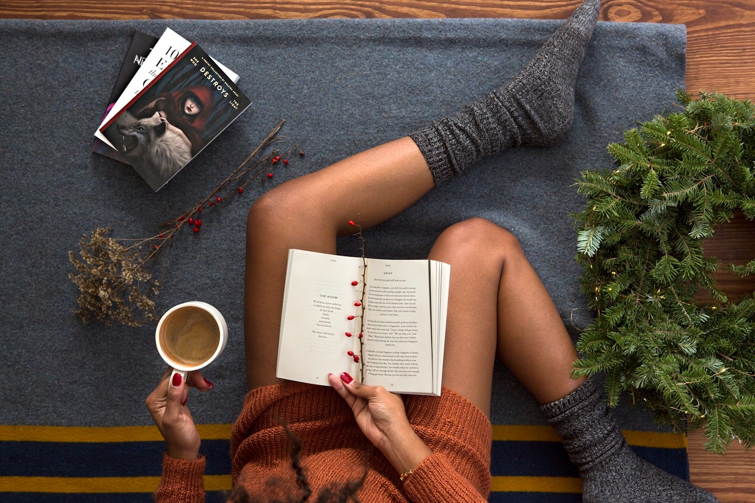 The Joy of Reading in Cozy Spaces